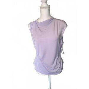 New Derek Lam 10 Crosby Womens Blouse Size L